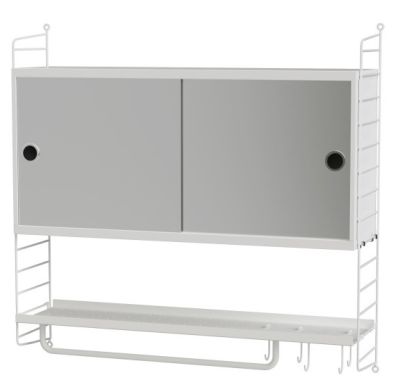 String wandrek voor de badkamer van A String Furniture